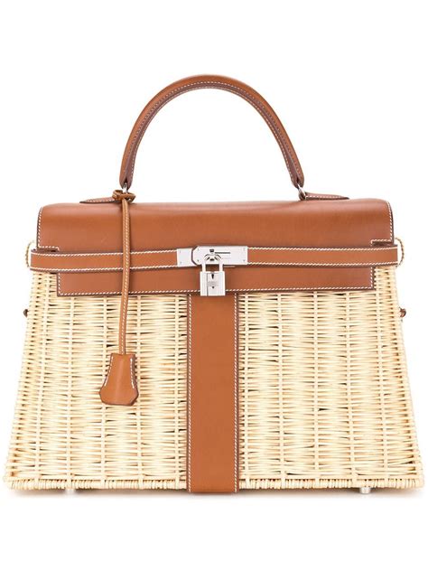 hermes pre-owned kelly picnic bag women|Hermes birkin and kelly bags.